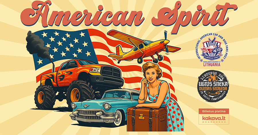 American Spirit 2024 - międzynarodowy festiwal miłośników amerykańskich samochodów i motocykli